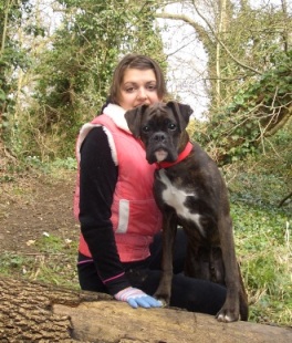 Me & My boy out walking in the woods