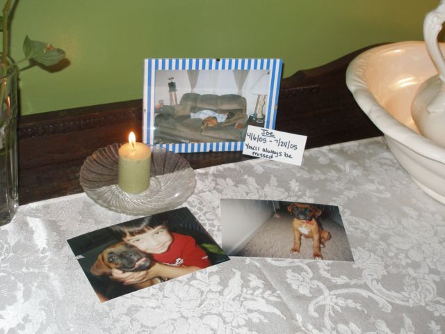Memorial for Joe