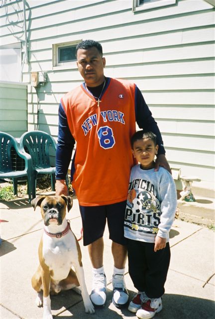 Miles and family