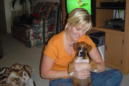 Mom and I hanging out