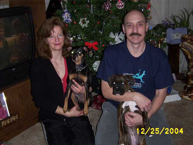 Mom, Dad, Riley & Kirra