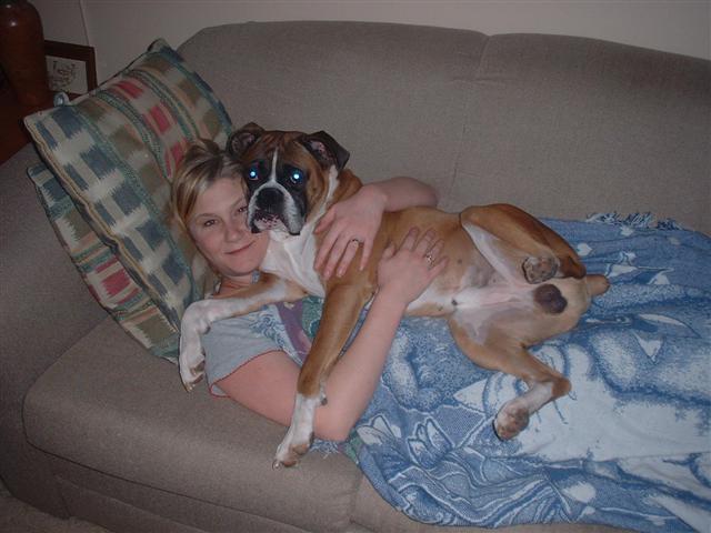 Mom says I am not a lap dog.. I'll show you!