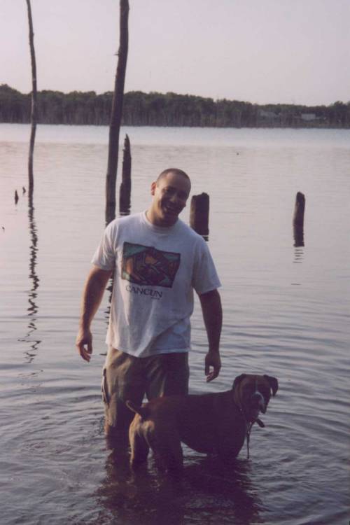 Murphy & I at the Reservoir