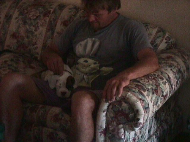 My brother w/Domino