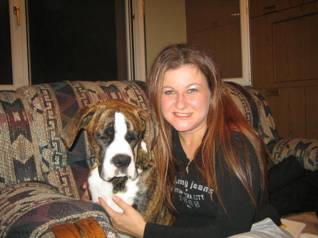 my dog and my love