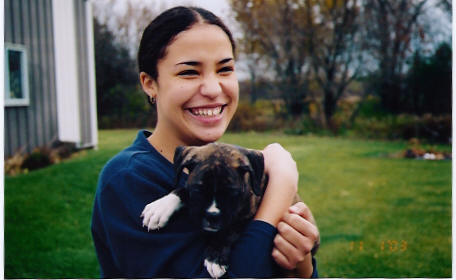 My sister and Piper