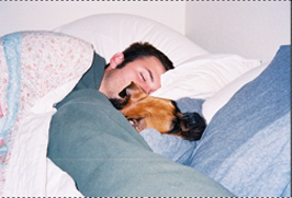 Nap time with Daddy
