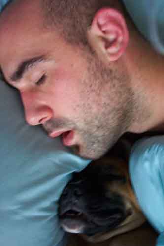 napping with dad
