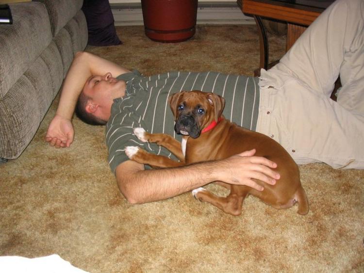 Oscar and his Dad