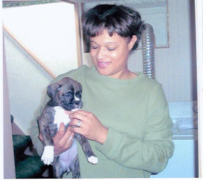 Our New Puppy at 6wks