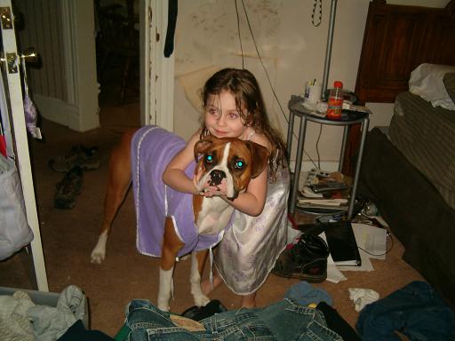 Playing dress-up!