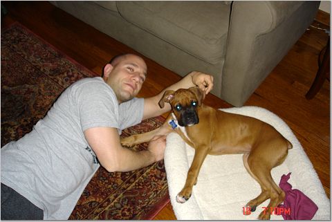playing with daddy