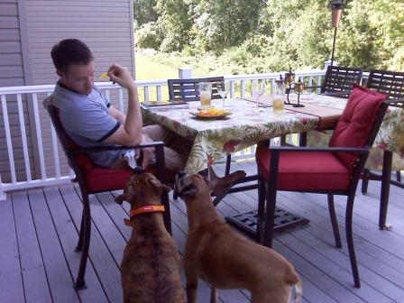 Please Dad. We love peppers.