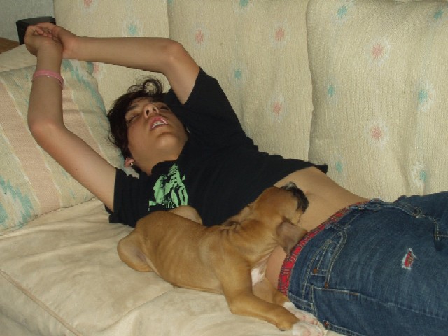 Precious and her boy