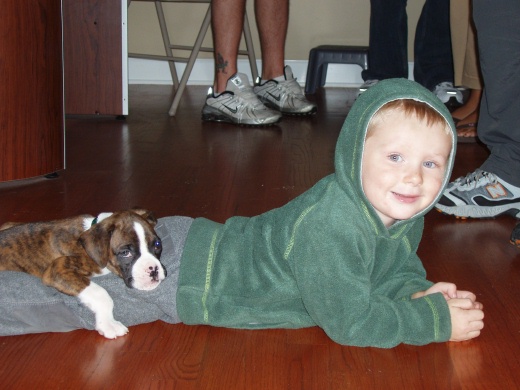 Quinn and Gavin