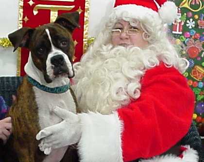 rocky road and santa