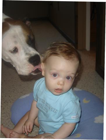 Roxy and Noah 8-2006