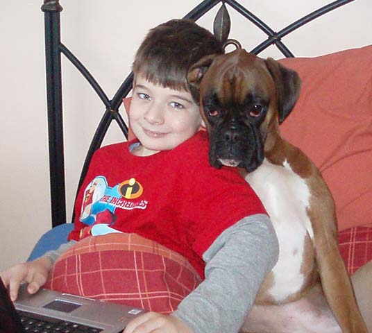 Rubes and her favourite pal