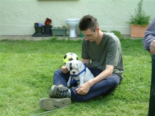 Sam and his daddy Jason