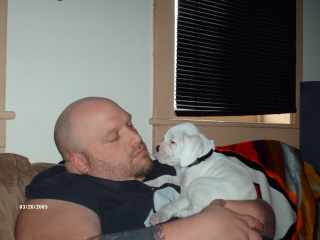 Sampson Loves his Daddy
