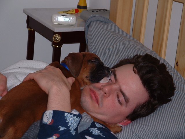 Samson Sleeping with Daddy
