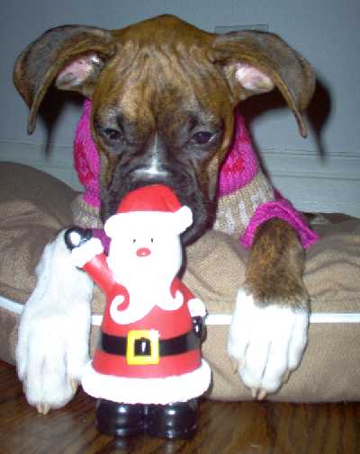 Santa smells good!