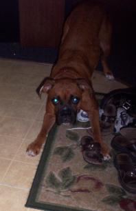 She looks so mean!