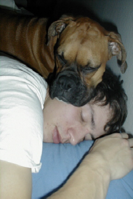 Snuggling!