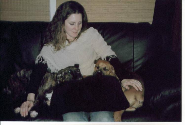 Sydney and her sister Sasha, with my sister