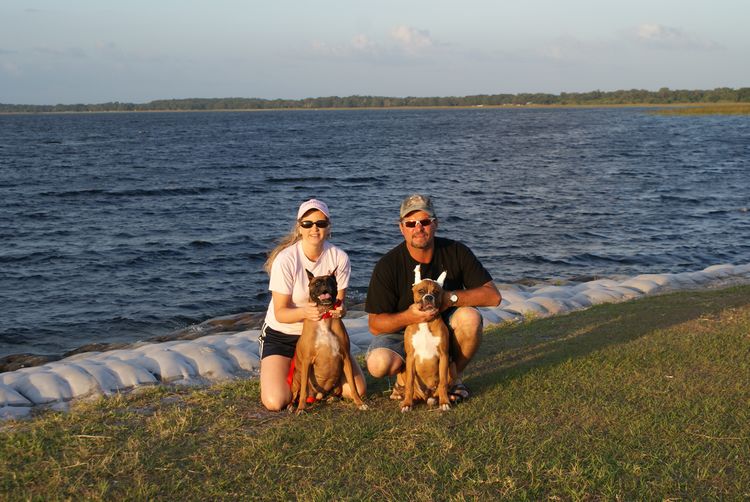 Tasha and Hurley @ Lake Kissimmee