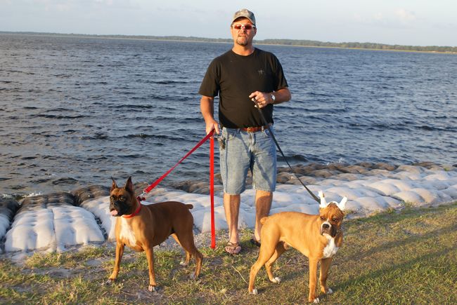 Tasha, Hurley and Dad