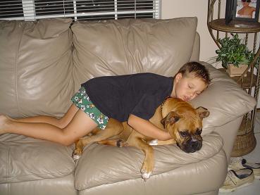 The old days when I was allowed on the couch!!!