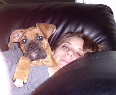 There's mommy!!