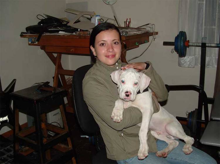 togo 4 months old and his mom