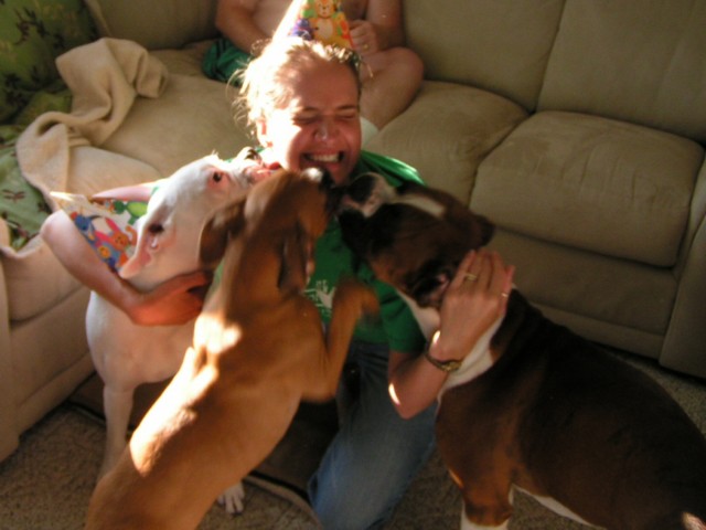 Tyson's 1st birthday party