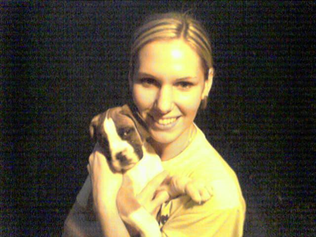 Tyson's first night home