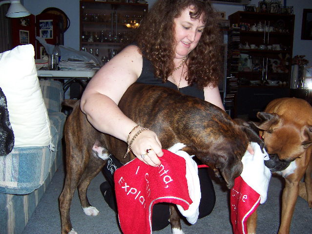 Were are the pressies mummy