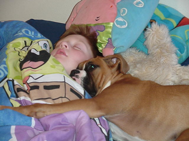 Who loves boxer hugs?