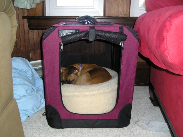 Whose crate is this?
