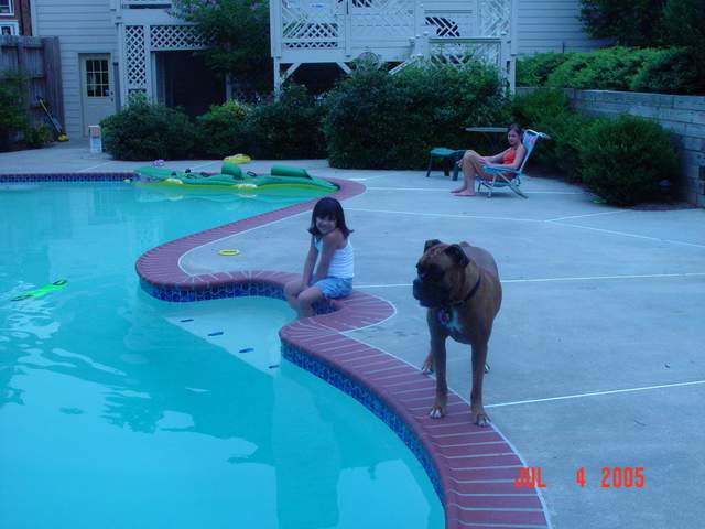 Wow big water bowl!