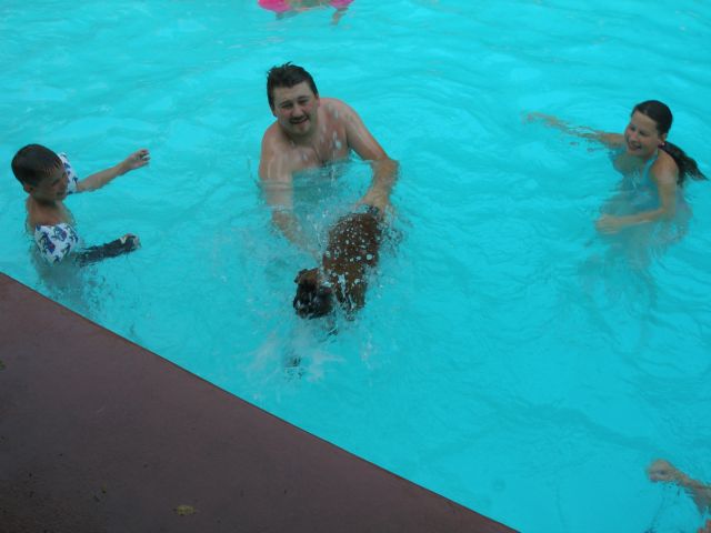 Xan the Swim Dog