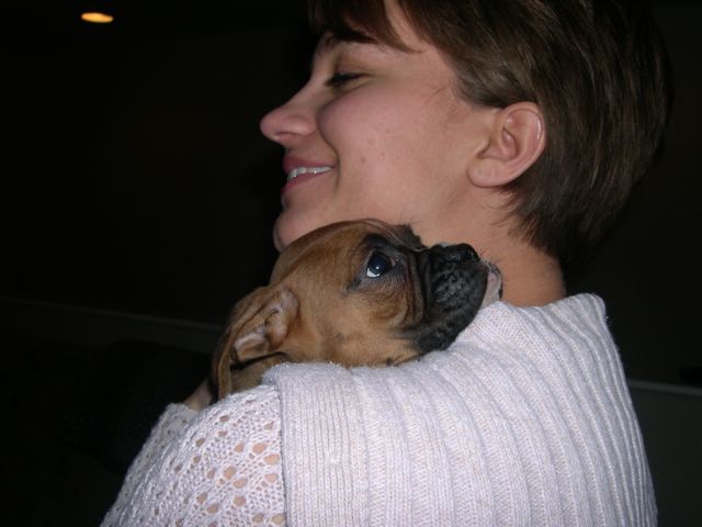 Zoe with mom